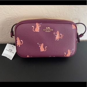 Coach Signature Party Cat Mini Purse